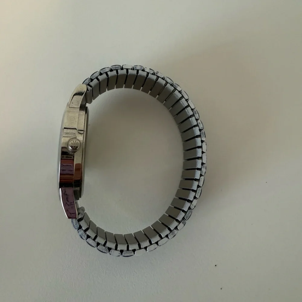 Isaac Mizrahi Blue Floral Expansion Watch - Picture 3 of 6